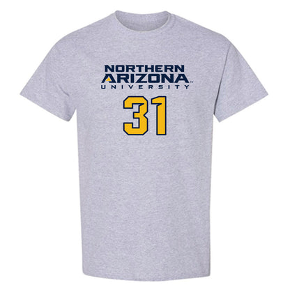 Northern Arizona - NCAA Football : James Hall - Kiss My Axe V2 Classic Shersey T-Shirt-0