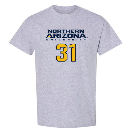 Northern Arizona - NCAA Football : James Hall - Kiss My Axe V2 Classic Shersey T-Shirt-0