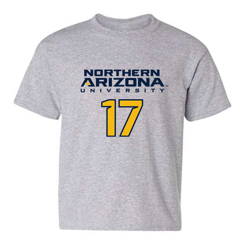 Northern Arizona - NCAA Football : Blaise Nelson - Kiss My Axe V2 Classic Shersey Youth T-Shirt-0