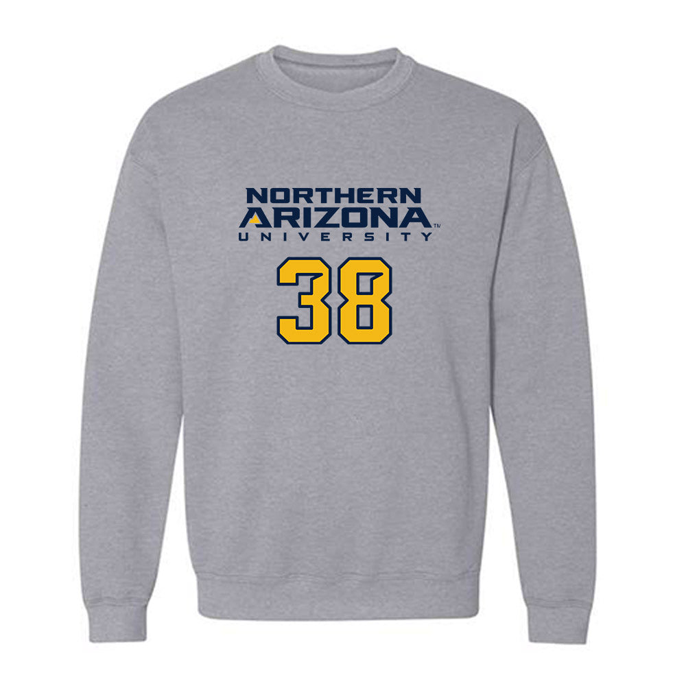 Northern Arizona - NCAA Women's Soccer : Kaitlin Surber - Kiss My Axe V2 Classic Shersey Crewneck Sweatshirt-0