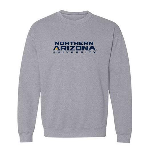 Northern Arizona - NCAA Women's Swimming & Diving : Kaci Kelaher - Kiss My Axe V2 Classic Shersey Crewneck Sweatshirt-0