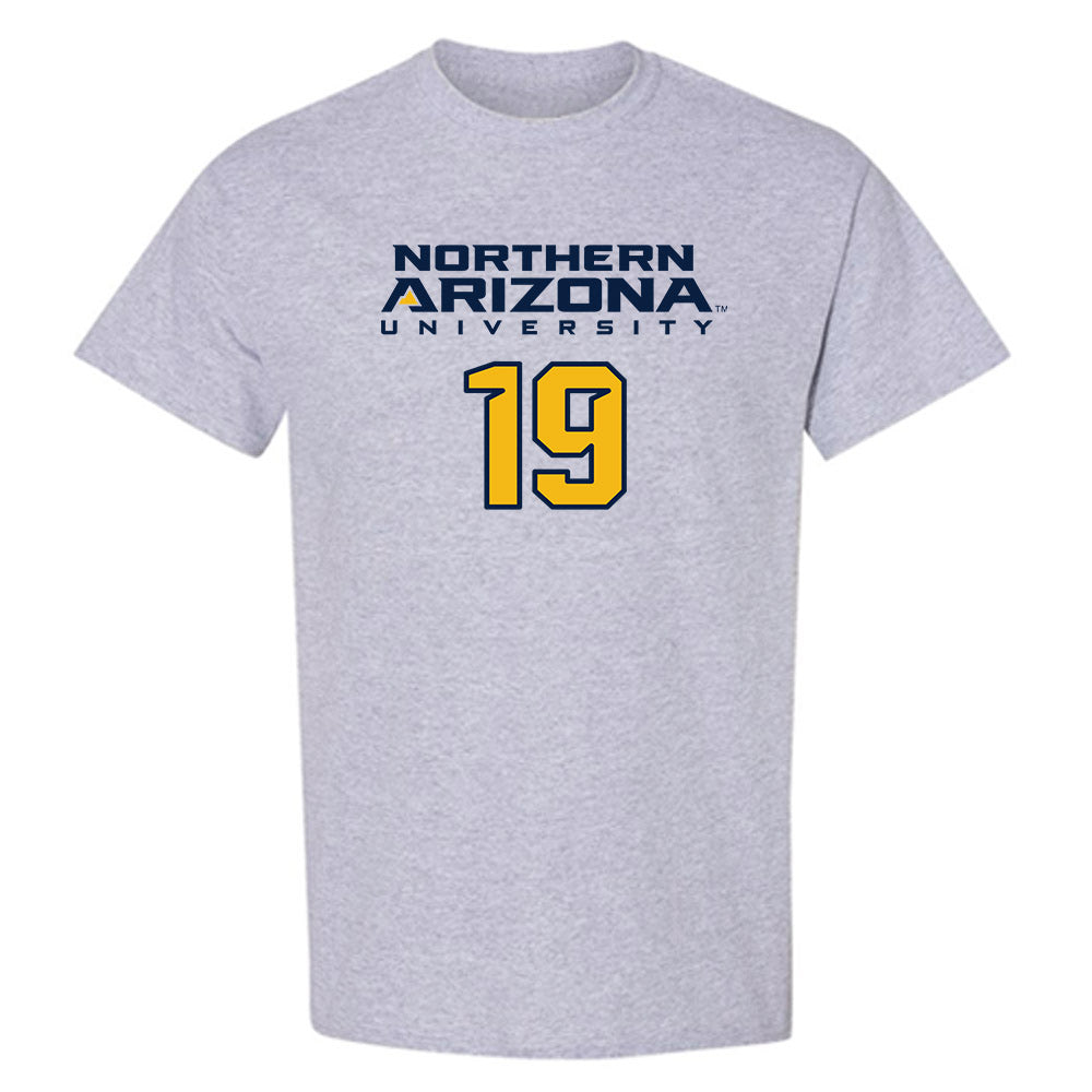 Northern Arizona - NCAA Women's Soccer : Camryn Gold - Kiss My Axe V2 Classic Shersey T-Shirt-0