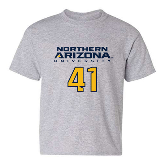 Northern Arizona - NCAA Football : Dylan Eads - Kiss My Axe V2 Classic Shersey Youth T-Shirt-0