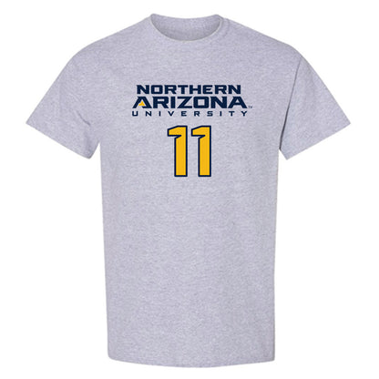 Northern Arizona - NCAA Women's Soccer : micala boex - Kiss My Axe V2 Classic Shersey T-Shirt-0