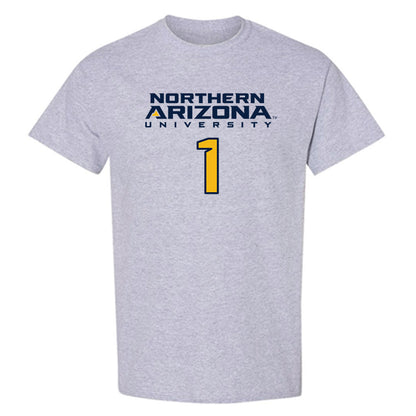 Northern Arizona - NCAA Women's Volleyball : Hanah Stoddard - Kiss My Axe V2 Classic Shersey T-Shirt-0