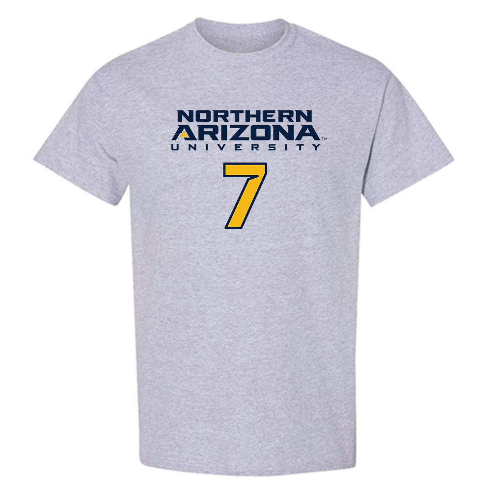 Northern Arizona - NCAA Women's Soccer : Emilie Bennett - Kiss My Axe V2 Classic Shersey T-Shirt-0