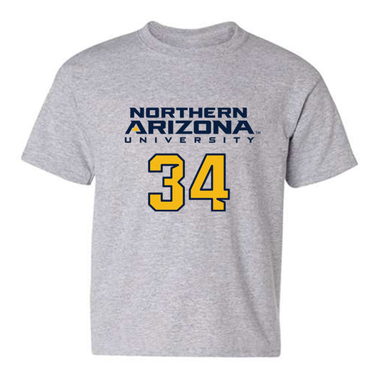 Northern Arizona - NCAA Football : Jaelen Collins - Kiss My Axe V2 Classic Shersey Youth T-Shirt-0