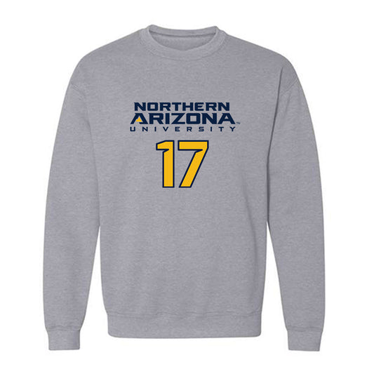 Northern Arizona - NCAA Women's Soccer : Katie Willoughby - Kiss My Axe V2 Classic Shersey Crewneck Sweatshirt-0