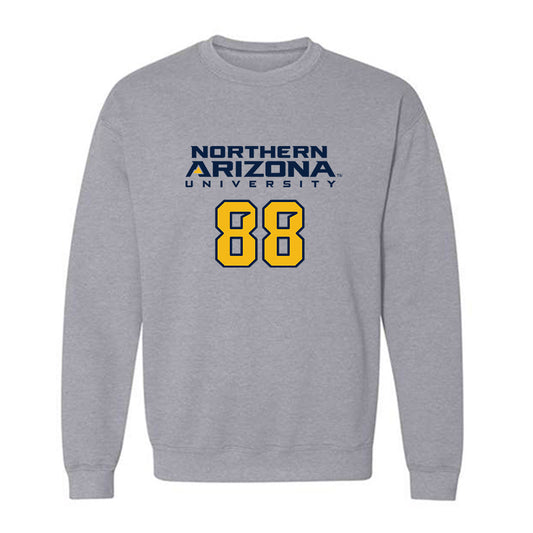 Northern Arizona - NCAA Football : Isaiah Gerena - Kiss My Axe V2 Classic Shersey Crewneck Sweatshirt-0