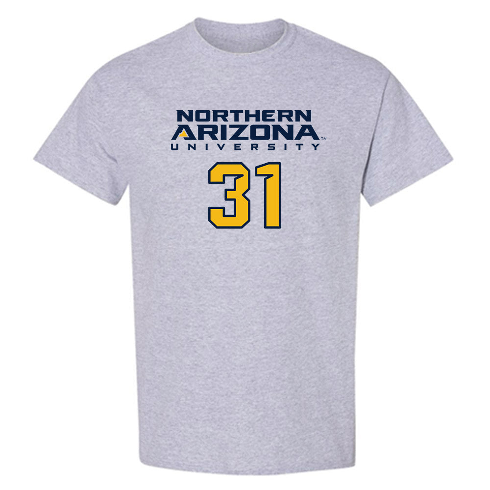 Northern Arizona - NCAA Football : Thaddeus Woods - Kiss My Axe V2 Classic Shersey T-Shirt-0