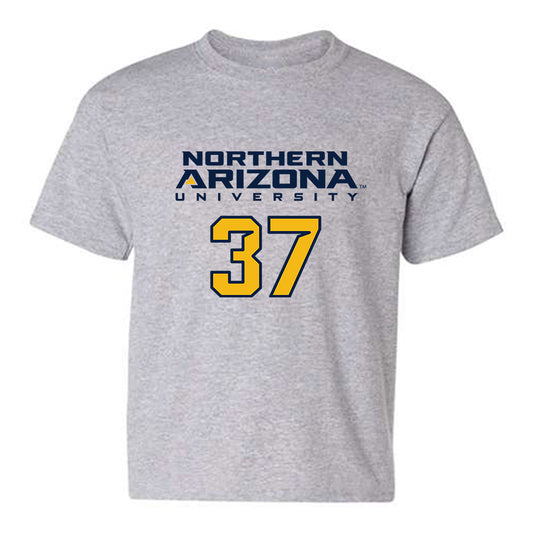 Northern Arizona - NCAA Football : Cooper LeDuc - Kiss My Axe V2 Classic Shersey Youth T-Shirt-0
