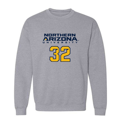 Northern Arizona - NCAA Women's Soccer : morgan lewis - Kiss My Axe V2 Classic Shersey Crewneck Sweatshirt-0