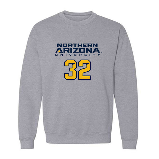 Northern Arizona - NCAA Women's Soccer : morgan lewis - Kiss My Axe V2 Classic Shersey Crewneck Sweatshirt-0