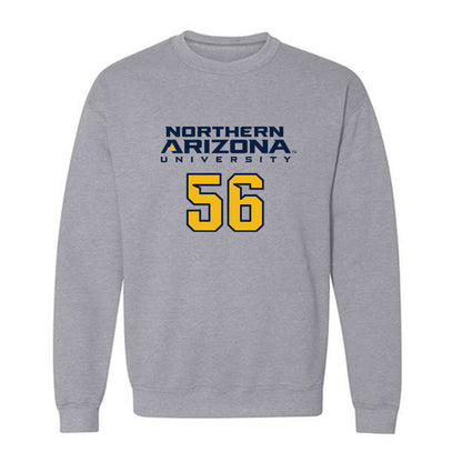 Northern Arizona - NCAA Football : Clinton Azubuike - Kiss My Axe V2 Classic Shersey Crewneck Sweatshirt-0
