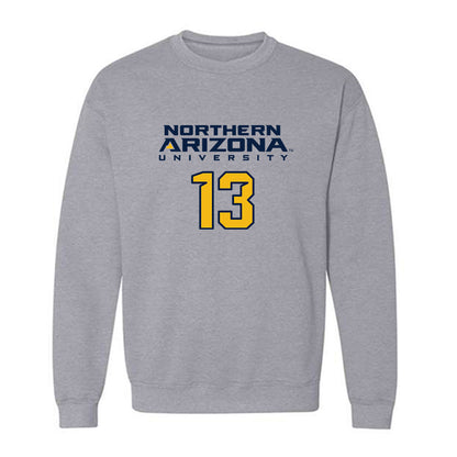 Northern Arizona - NCAA Football : Xander Werner - Kiss My Axe V2 Classic Shersey Crewneck Sweatshirt-0
