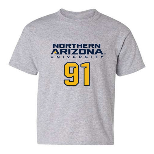 Northern Arizona - NCAA Football : Samuel Hunsaker - Kiss My Axe V2 Classic Shersey Youth T-Shirt-0