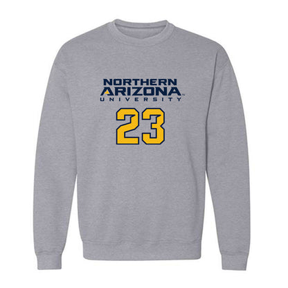 Northern Arizona - NCAA Women's Basketball : Kayla Williams - Kiss My Axe V2 Classic Shersey Crewneck Sweatshirt-0