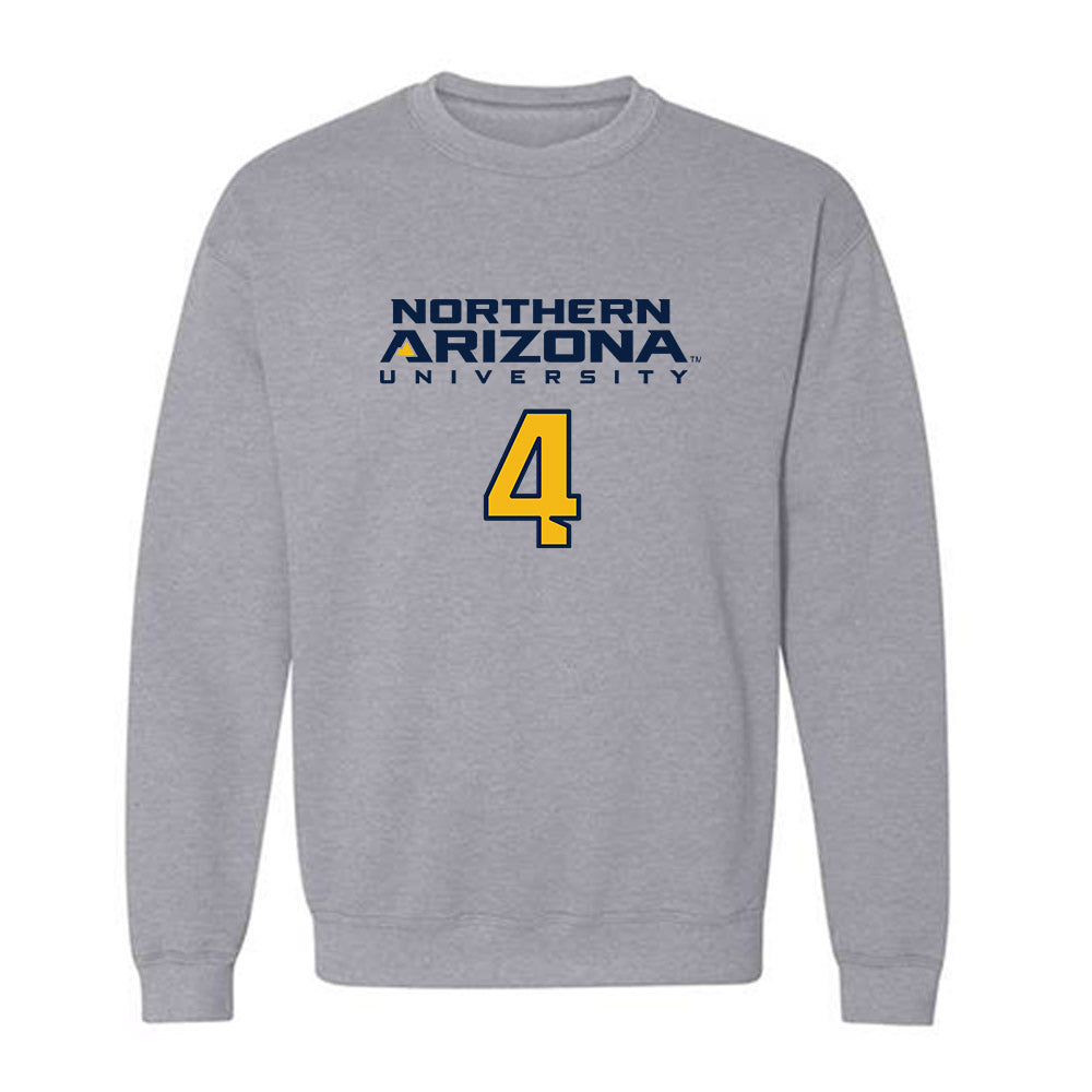 Northern Arizona - NCAA Women's Soccer : Zoe Ballard - Kiss My Axe V2 Classic Shersey Crewneck Sweatshirt-0