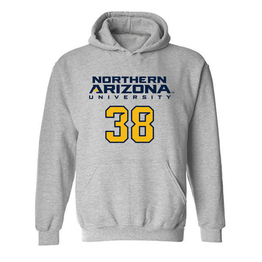 Northern Arizona - NCAA Women's Soccer : Kaitlin Surber - Kiss My Axe V2 Classic Shersey Hooded Sweatshirt-0