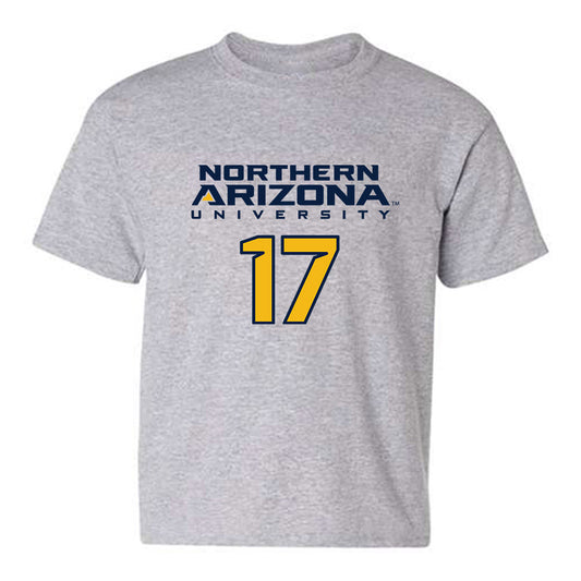 Northern Arizona - NCAA Women's Soccer : Katie Willoughby - Kiss My Axe V2 Classic Shersey Youth T-Shirt-0