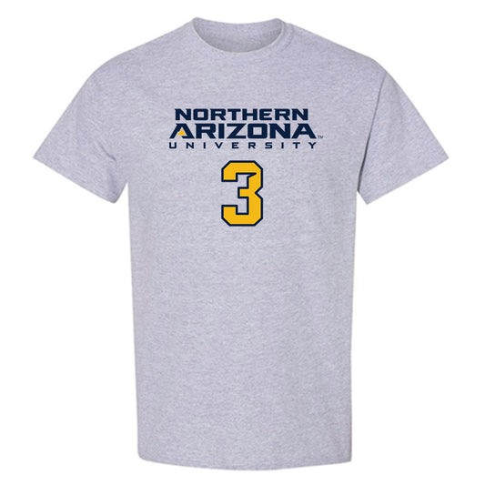 Northern Arizona - NCAA Women's Soccer : Morgan Caslin - Kiss My Axe V2 Classic Shersey T-Shirt-0