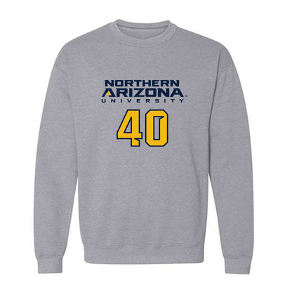 Northern Arizona - NCAA Football : Cory Hall - Kiss My Axe V2 Classic Shersey Crewneck Sweatshirt-0