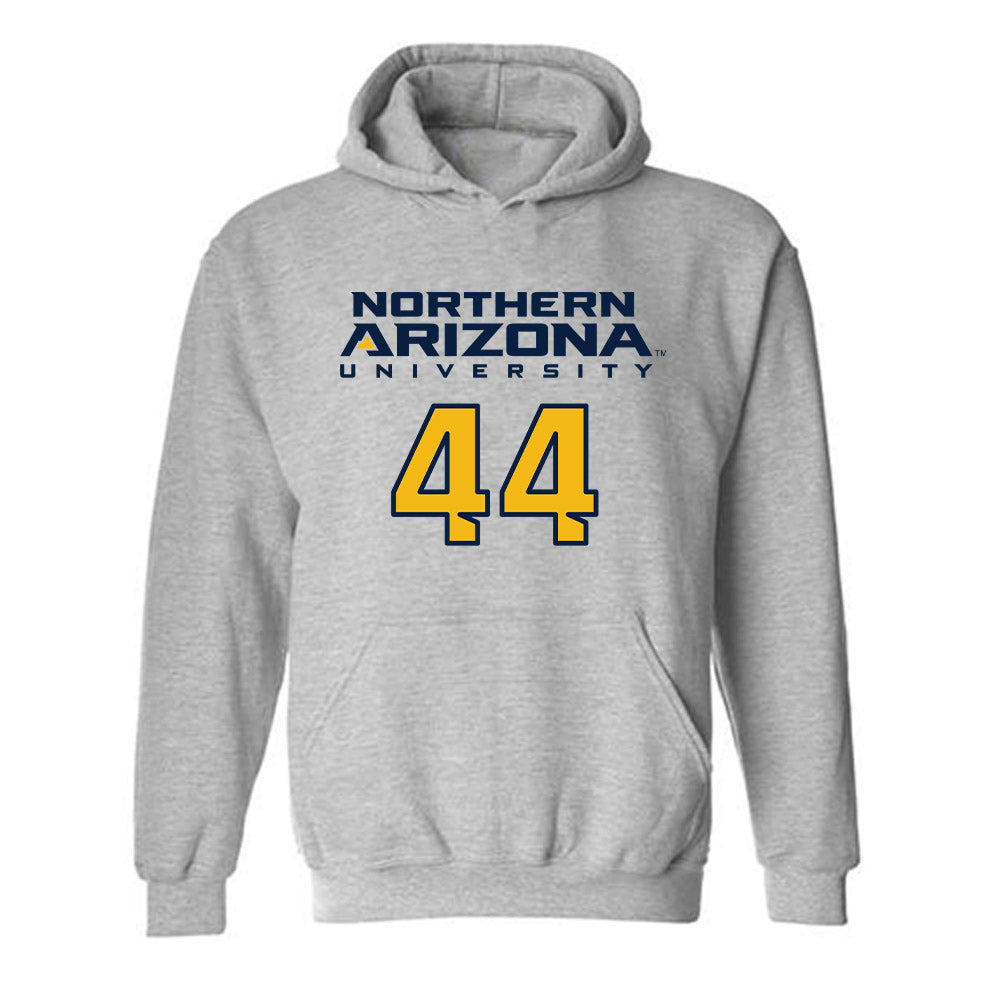 Northern Arizona - NCAA Football : Tausagafou Ho Ching - Kiss My Axe V2 Classic Shersey Hooded Sweatshirt-0