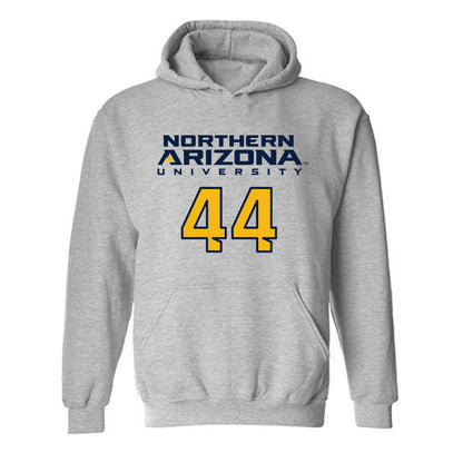 Northern Arizona - NCAA Football : Tausagafou Ho Ching - Kiss My Axe V2 Classic Shersey Hooded Sweatshirt-0