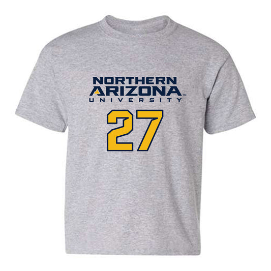 Northern Arizona - NCAA Women's Soccer : Sophia Tagge - Kiss My Axe V2 Classic Shersey Youth T-Shirt-0