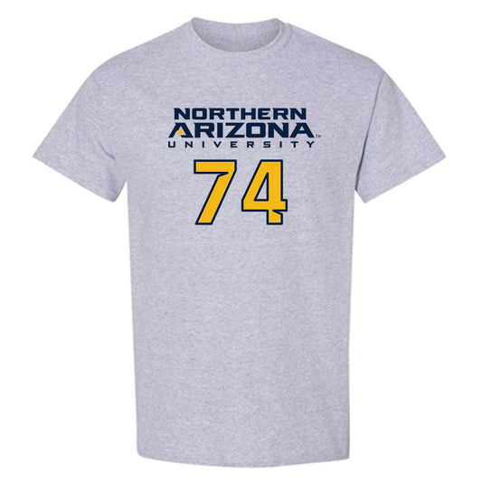 Northern Arizona - NCAA Football : Jefferson Giles - Kiss My Axe V2 Classic Shersey T-Shirt-0