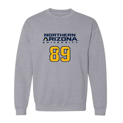 Northern Arizona - NCAA Football : Jeter Purdy - Kiss My Axe V2 Classic Shersey Crewneck Sweatshirt-0