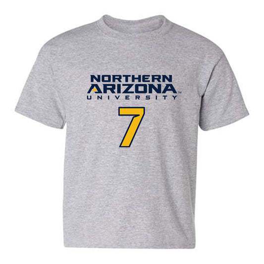 Northern Arizona - NCAA Women's Soccer : Emilie Bennett - Kiss My Axe V2 Classic Shersey Youth T-Shirt-0