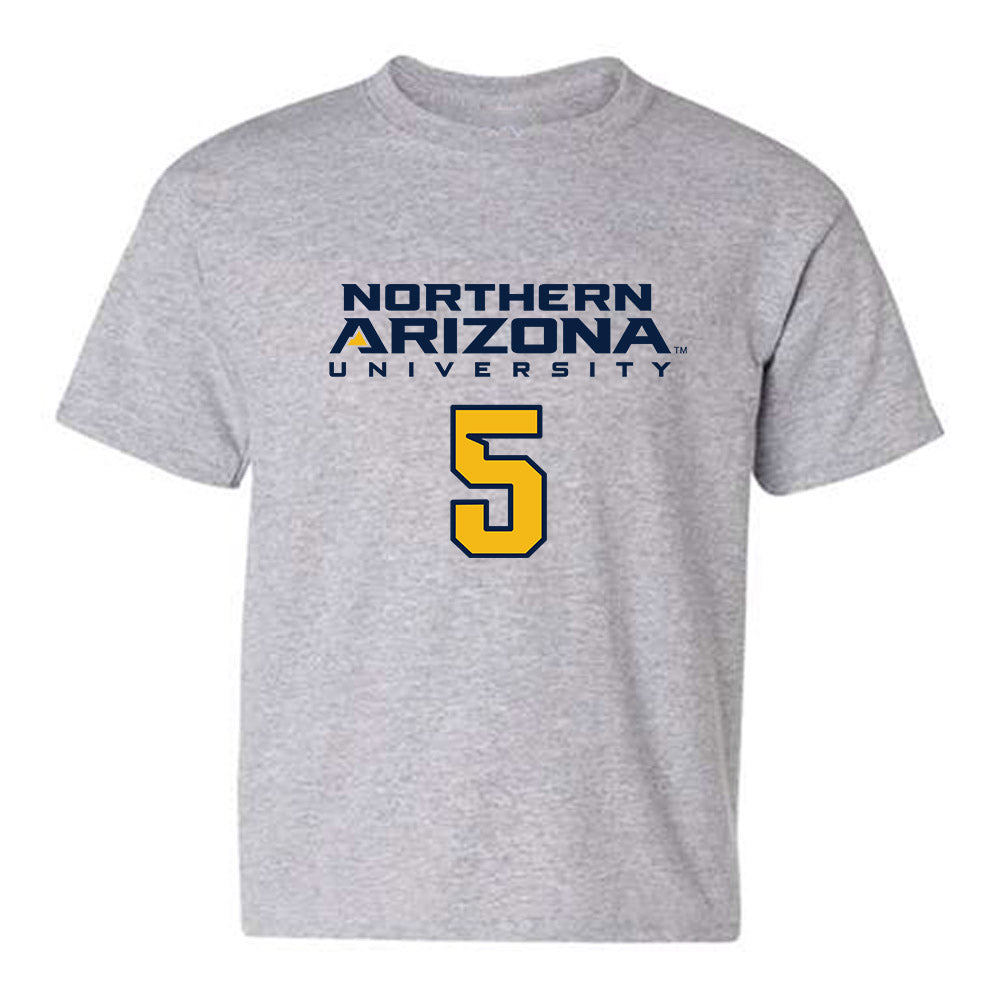 Northern Arizona - NCAA Women's Volleyball : Taryn Davis - Kiss My Axe V2 Classic Shersey Youth T-Shirt-0