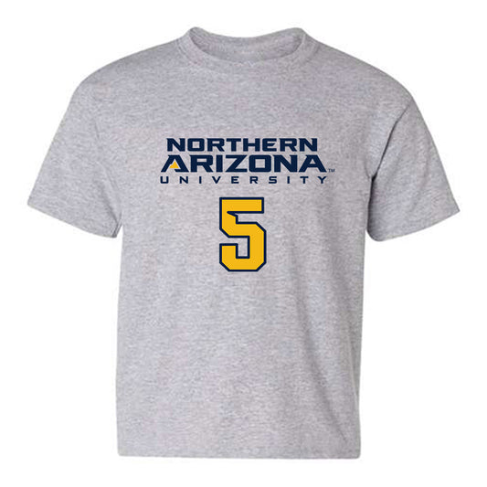 Northern Arizona - NCAA Women's Volleyball : Taryn Davis - Kiss My Axe V2 Classic Shersey Youth T-Shirt-0