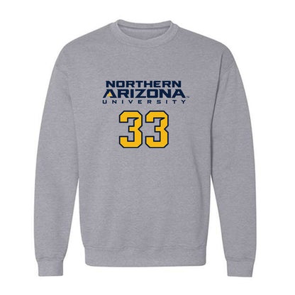 Northern Arizona - NCAA Women's Soccer : Kayla Shebar - Kiss My Axe V2 Classic Shersey Crewneck Sweatshirt-0