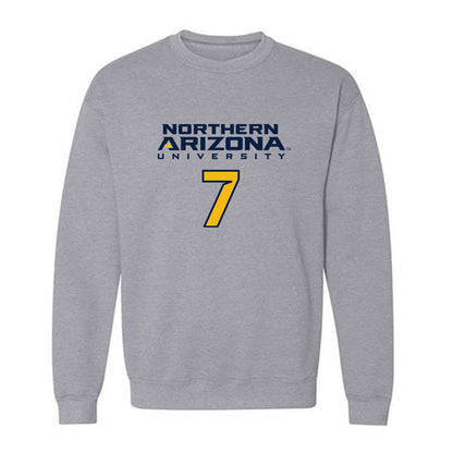Northern Arizona - NCAA Women's Soccer : Emilie Bennett - Kiss My Axe V2 Classic Shersey Crewneck Sweatshirt-0