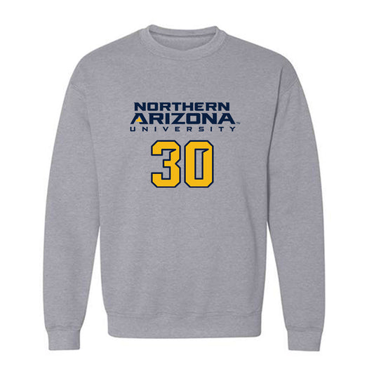 Northern Arizona - NCAA Women's Soccer : Kate Bouck - Kiss My Axe V2 Classic Shersey Crewneck Sweatshirt-0