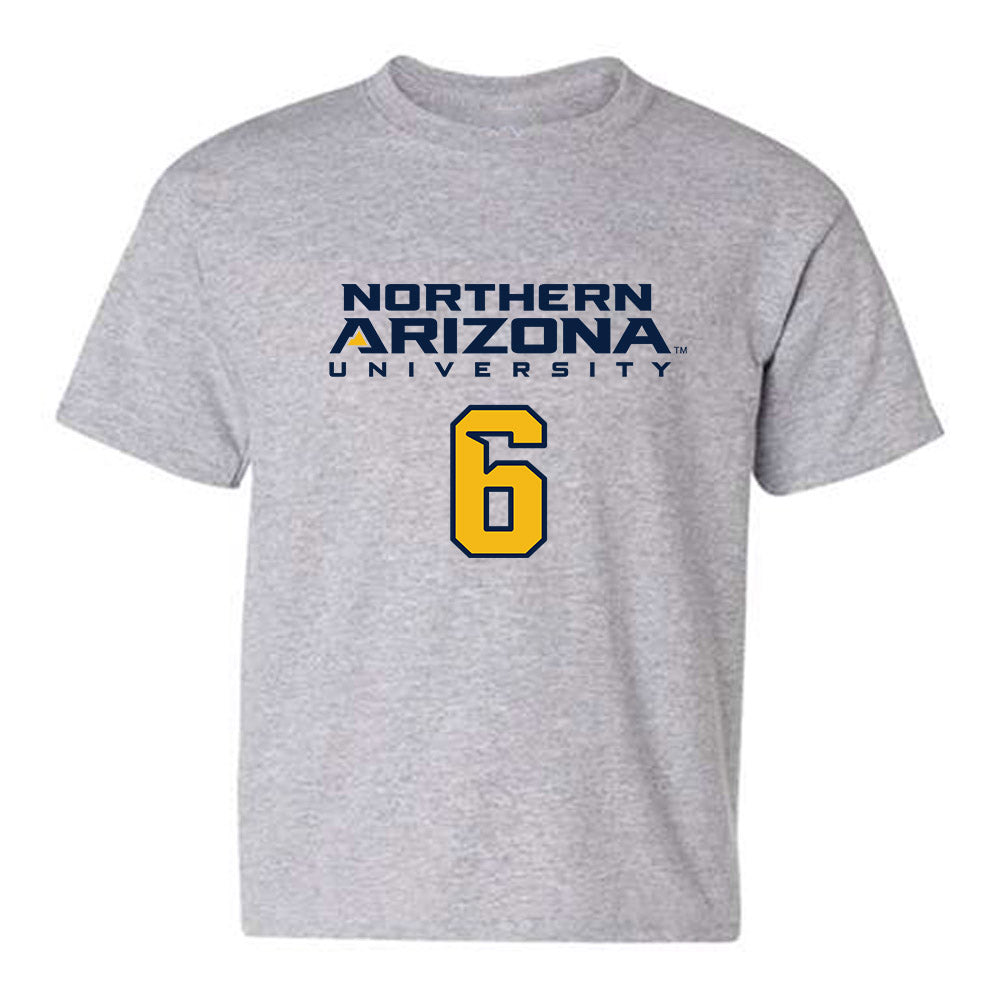 Northern Arizona - NCAA Women's Soccer : Erin O'Connor - Kiss My Axe V2 Classic Shersey Youth T-Shirt-0