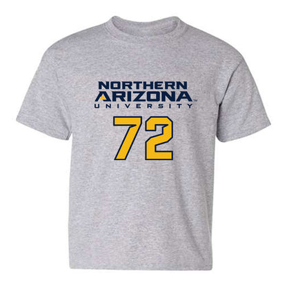Northern Arizona - NCAA Football : Ethan Kramer - Kiss My Axe V2 Classic Shersey Youth T-Shirt-0