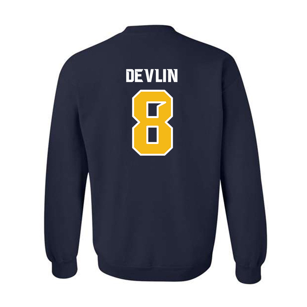 Northern Arizona - NCAA Women's Volleyball : Peyton Devlin - Kiss My Axe V3 Classic Shersey Crewneck Sweatshirt-1