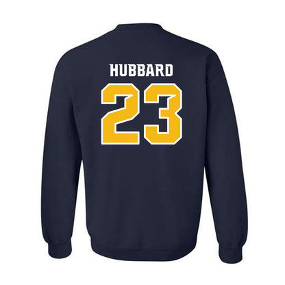 Northern Arizona - NCAA Football : Darvon Hubbard - Kiss My Axe V3 Classic Shersey Crewneck Sweatshirt-1