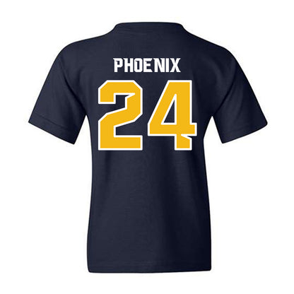Northern Arizona - NCAA Women's Soccer : haylee phoenix - Kiss My Axe V3 Classic Shersey Youth T-Shirt-1