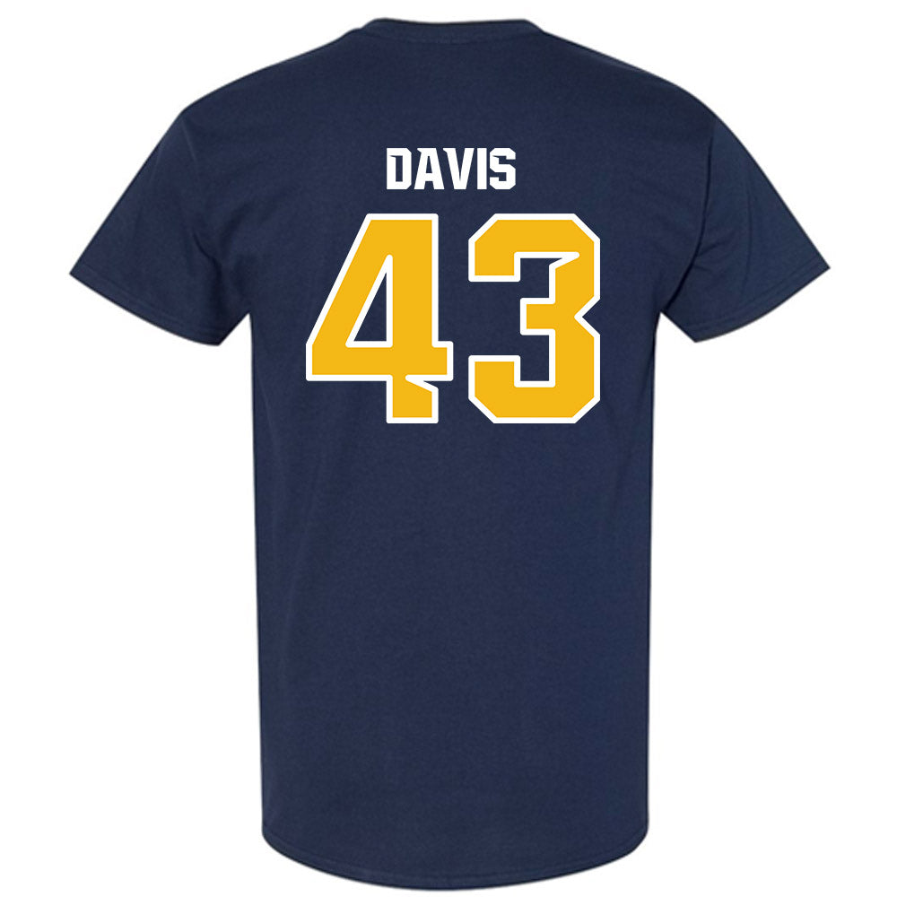 Northern Arizona - NCAA Football : Ramere Davis - Kiss My Axe V3 Classic Shersey T-Shirt-1