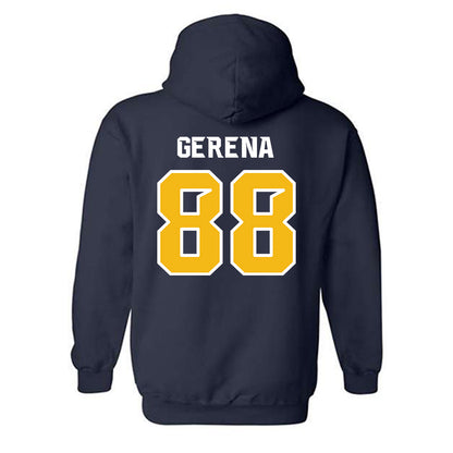 Northern Arizona - NCAA Football : Isaiah Gerena - Kiss My Axe V3 Classic Shersey Hooded Sweatshirt-1