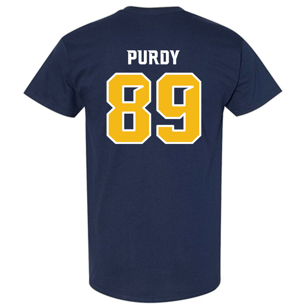 Northern Arizona - NCAA Football : Jeter Purdy - Kiss My Axe V3 Classic Shersey T-Shirt-1