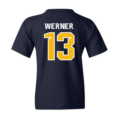 Northern Arizona - NCAA Football : Xander Werner - Kiss My Axe V3 Classic Shersey Youth T-Shirt-1