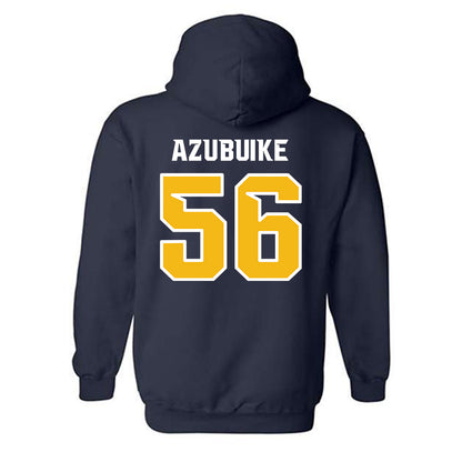 Northern Arizona - NCAA Football : Clinton Azubuike - Kiss My Axe V3 Classic Shersey Hooded Sweatshirt-1