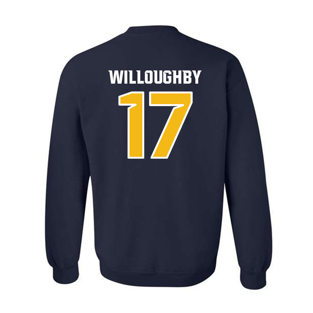 Northern Arizona - NCAA Women's Soccer : Katie Willoughby - Kiss My Axe V3 Classic Shersey Crewneck Sweatshirt-1