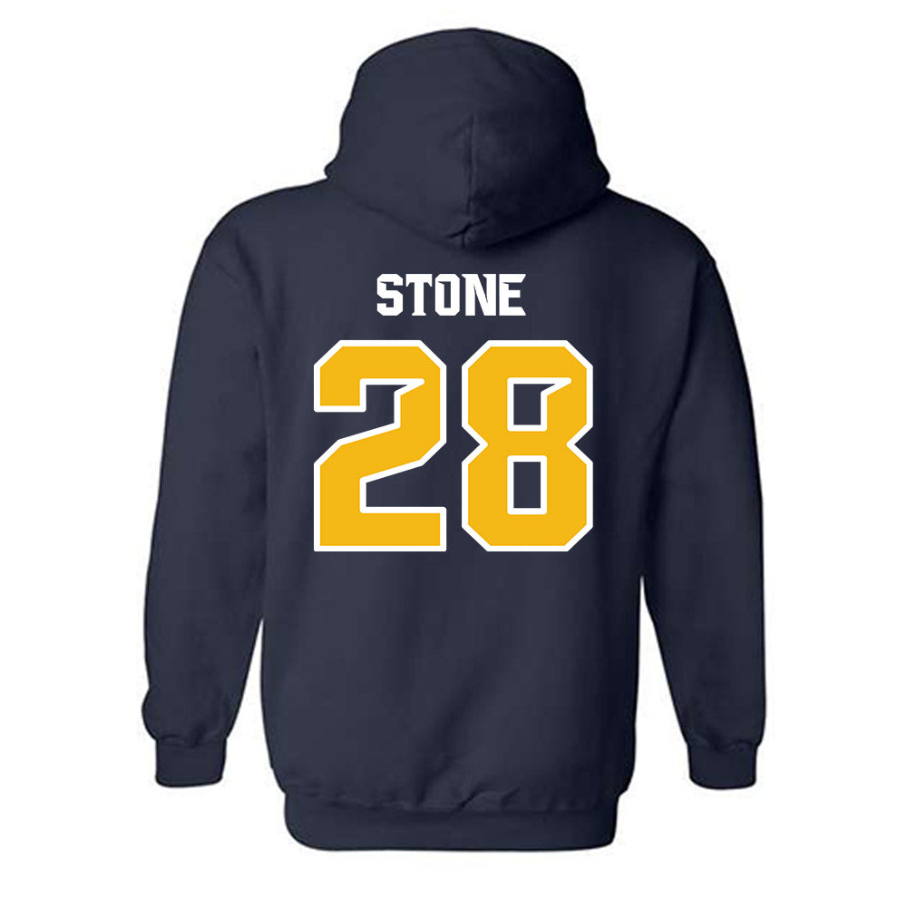 Northern Arizona - NCAA Football : Ken'Veon Stone - Kiss My Axe V3 Classic Shersey Hooded Sweatshirt-1