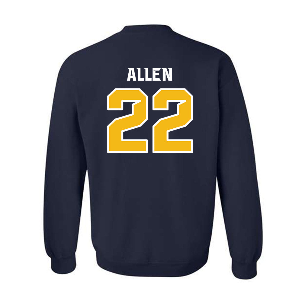 Northern Arizona - NCAA Football : Ammon Allen - Kiss My Axe V3 Classic Shersey Crewneck Sweatshirt-1